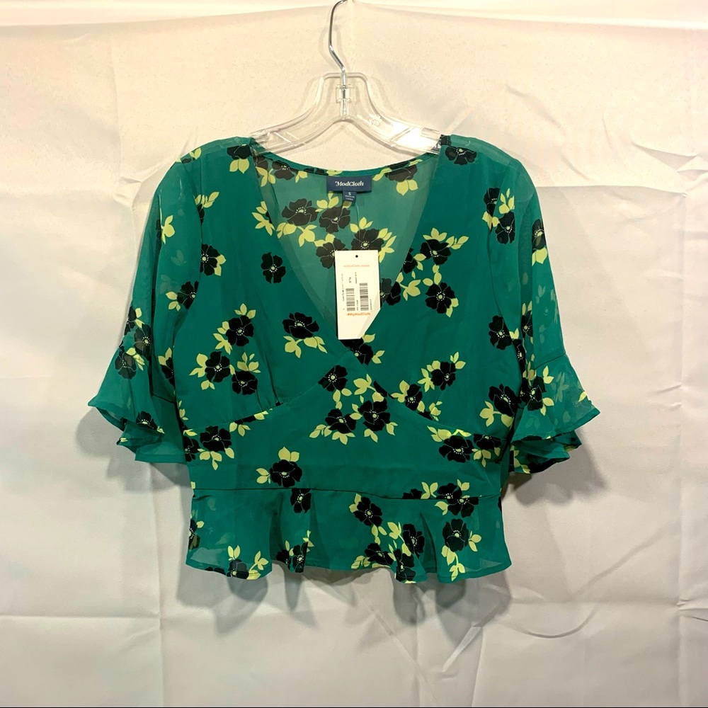 Floral Crop Top